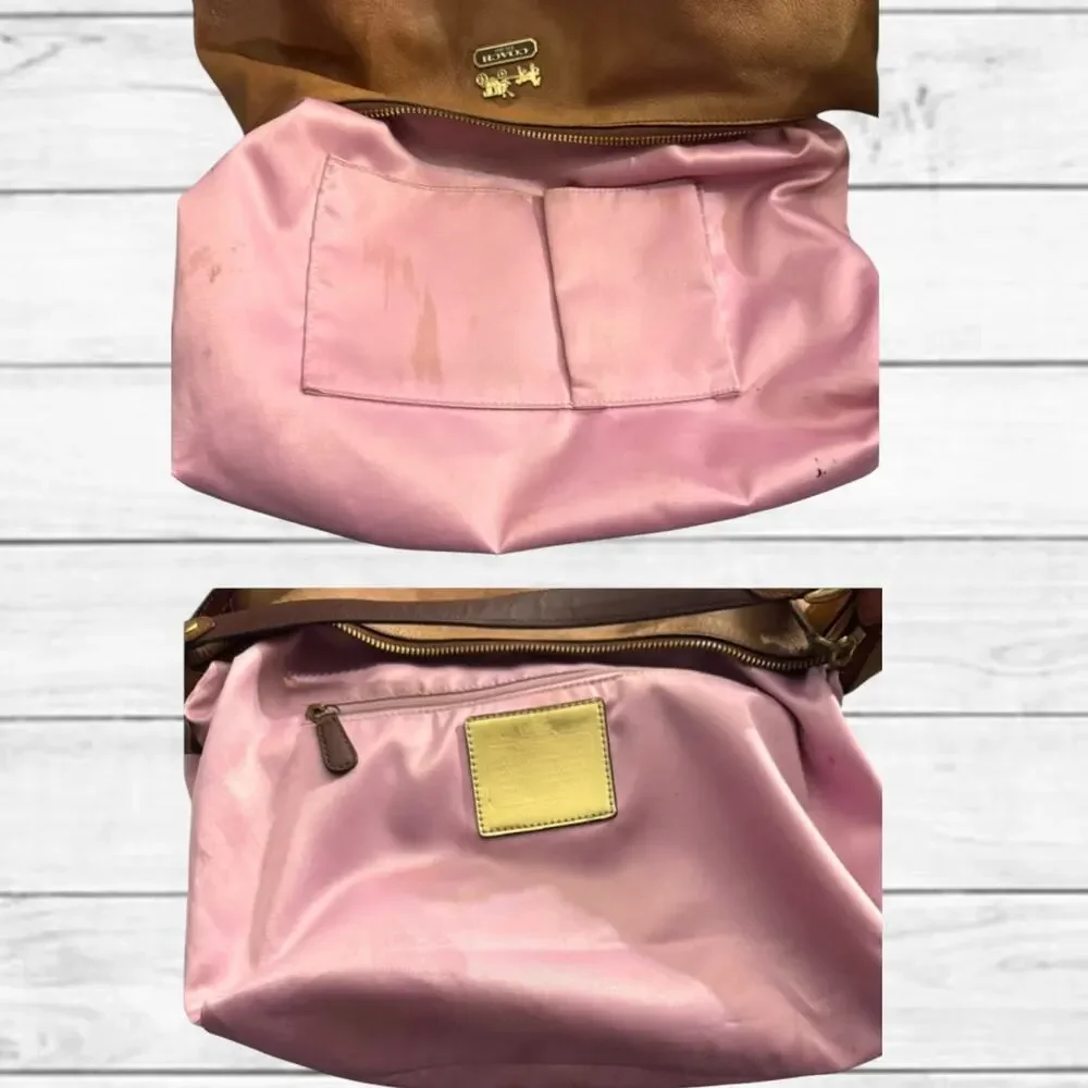 B8. COACH Madison 2-Way HOBO Bag Vintage - REHAB Bag - No-M0982-14304 - Picture 15 of 15